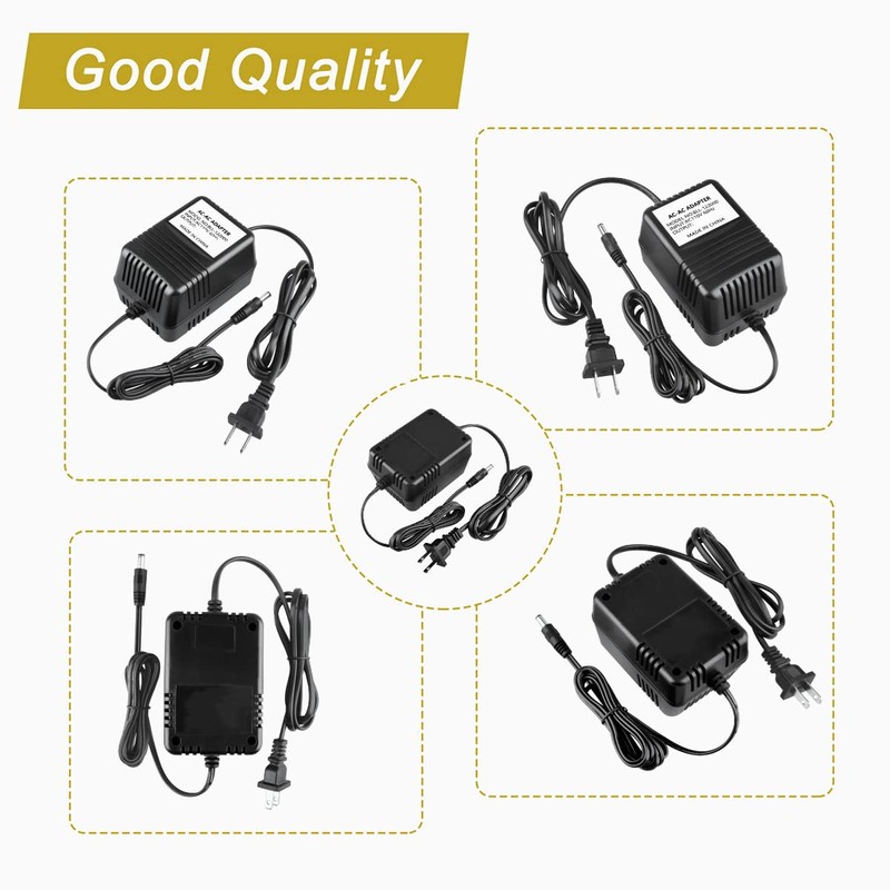 Jantoy AC to AC Adapter Compatible with VTech Handset CS6114