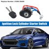ACROPIX Ignition Switch Lock Cylinder with 2 Key Kit for