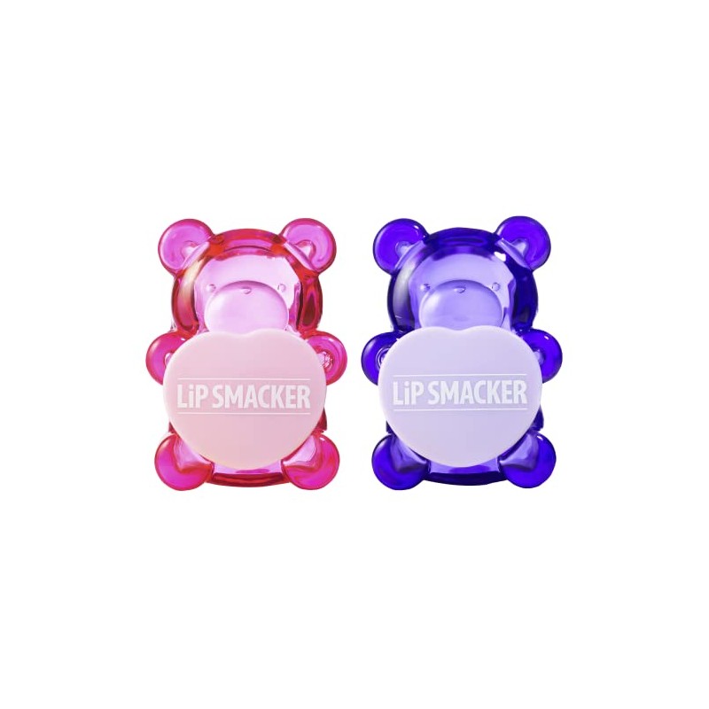 Lip Smacker BFF Sugar Bear Lip Balm Duo- Pink &