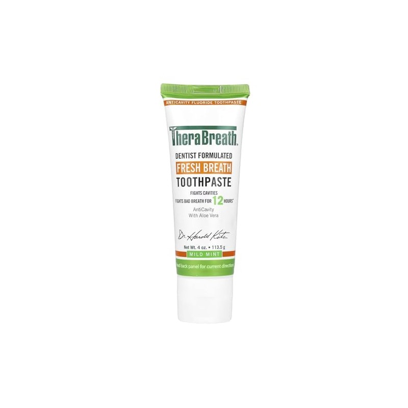 TheraBreath Fresh Breath Toothpaste 4 oz