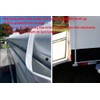RV Vinyl Trim Molding Insert 3/4" White for RV Camper