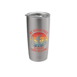 Hiker Mountains Lover Backpacking Camping Hiking Stainless Steel Insulated Tumbler