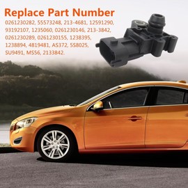 Premium Manifold Absolute Pressure (MAP) Sensor 55573248 Replacement Fit for Buick 2008-2019 Enclave 3.6L, Replace 0261230282, 213-4681, 12591290