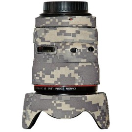 LensCoat Lens Cover for Canon 24-105 f4 is Camouflage Neoprene Camera Lens Protection Sleeve (Digital Camo) lenscoat