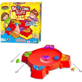 Playmind Games Battling Tops-Classic Spinning Tops Game for 2-4 Players-Insert