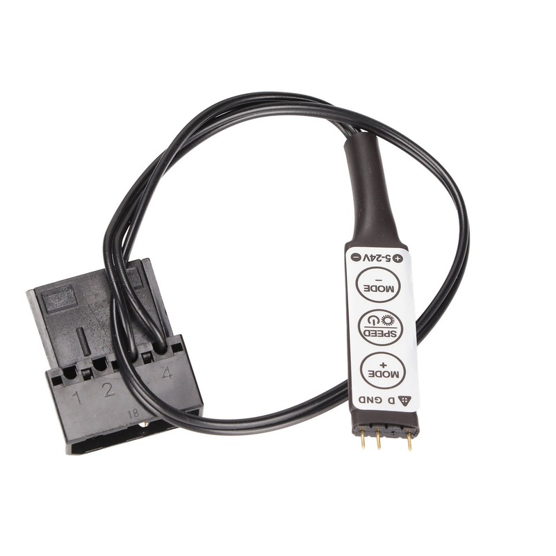 Water Cooling Tank 200ML Temperature Display RGB 160mm G1/4 Cylindrical