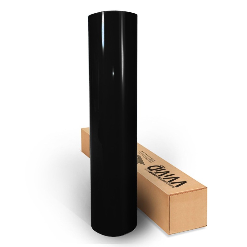 VViViD Gloss Black Vinyl Wrap Adhesive Film Air Release Sheet