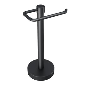 YUMORE Hand Towel Holder Stand Countertop Towel Rack Free Standing Towel Bar Hanger for Bathroom Kitchen Pro Max Matte Black