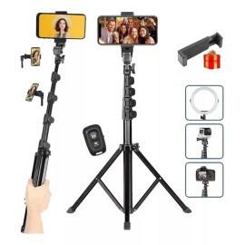 Trípode Selfie Stick 3en1 Bluetooth Control Remoto 170cm