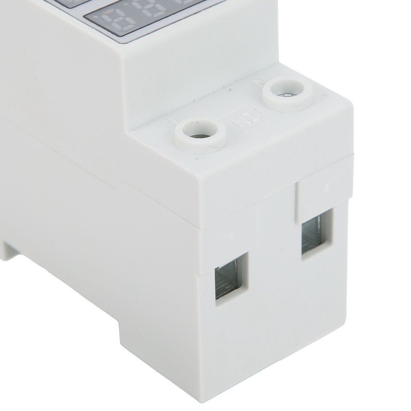 Overvoltage Undervoltage Protector LED Adjustable Self Reset Current Protector AC