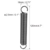 TOP-VIGOR 1Pcs Extension Compressed Spring, 2.5mm Wire Dia, 18mm OD,