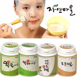 Natural Village Premium Rice Bran Powder (Grain Pack Natural Pack) 1. Premium Rice Bran Powder / 자연마을 프리미엄쌀겨가루(곡물팩 천연팩) 1.프리미엄 쌀겨가루