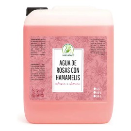 Productos Mart Mexico Tónico Facial Agua de Rosas y Hamamelis 5L Hipoalergénico