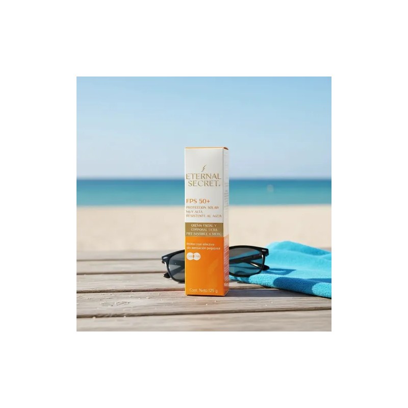 3 Pzas Bloqueador Solar Eternal Secret 125gr
