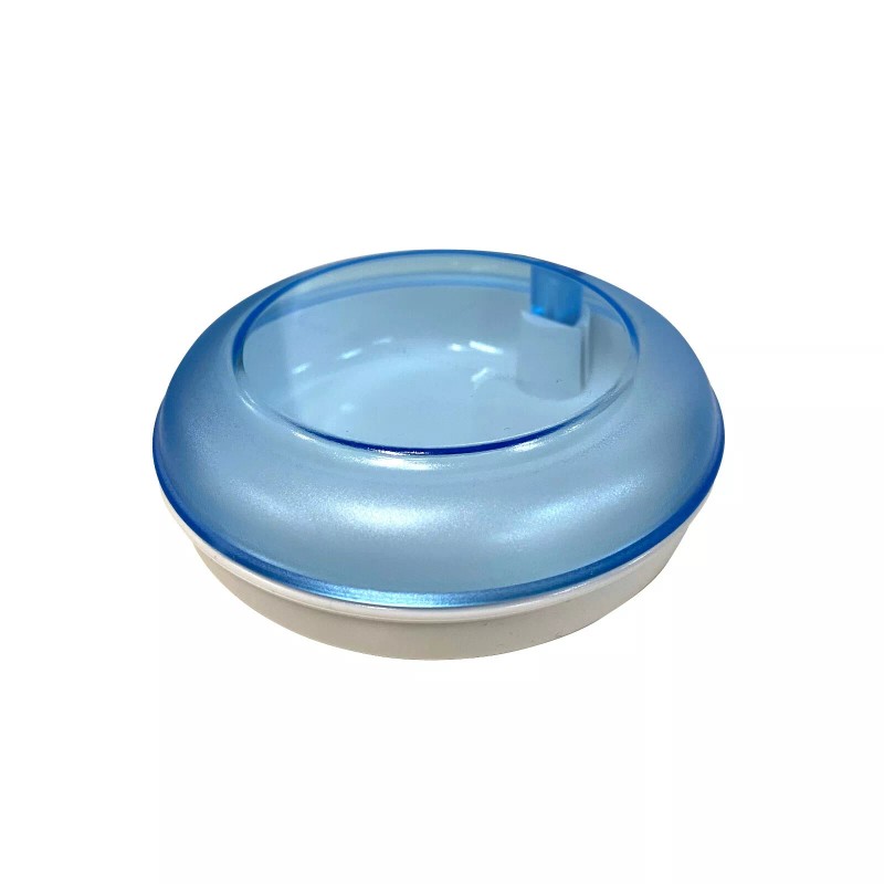 2 X Blue Clear Mouth Teeth Guard Retainer Case for