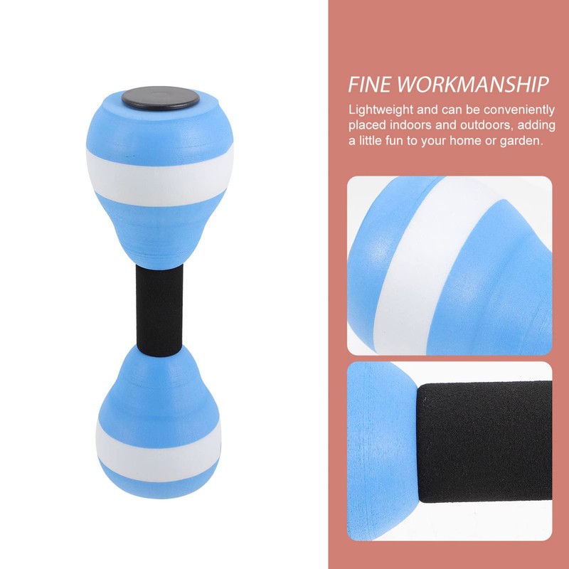 1 par de mancuernas de ejercicio acuático, aeróbicos de agua,