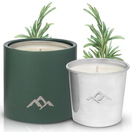 Murphy's Naturals Refillable Mosquito Repellent Candle for Outdoor Patio, DEET-Free, Plant-Based Essential Oils, Soy & Beeswax Blend, Green, 9 oz, 1-Pack