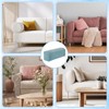 sourcing map 4Pcs Stretch Armrest Covers, Chenille Soft Armchair Slipcovers
