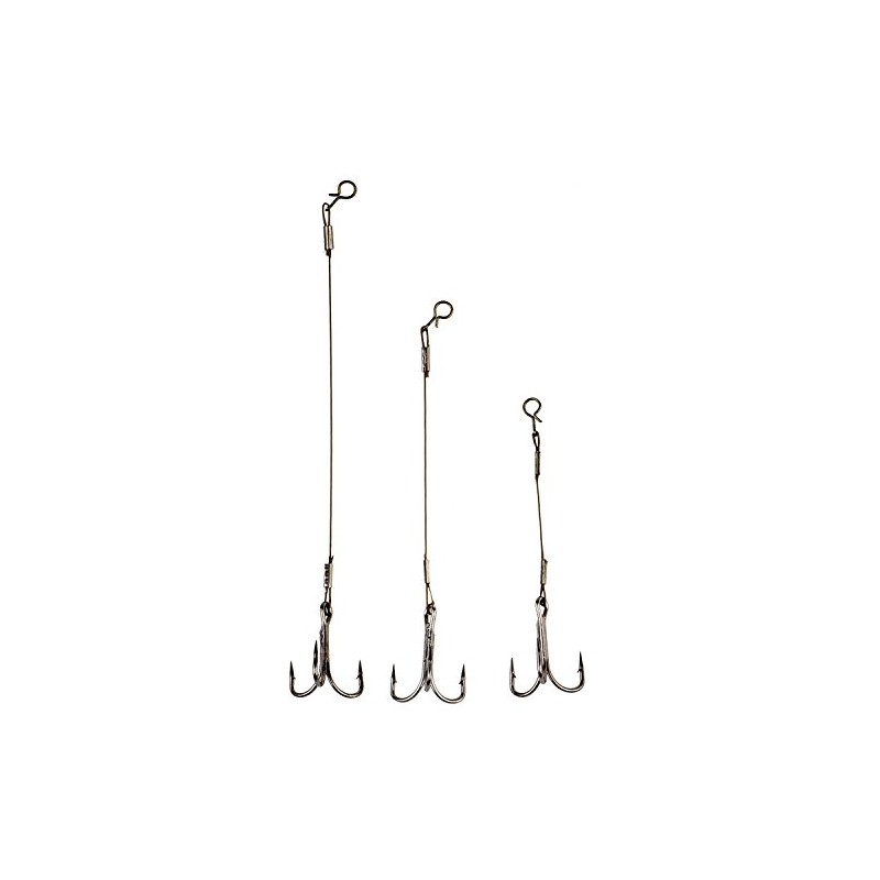 Behr Clip Stinger Anxiety Hook Steel Leader 1x19 with Drilling