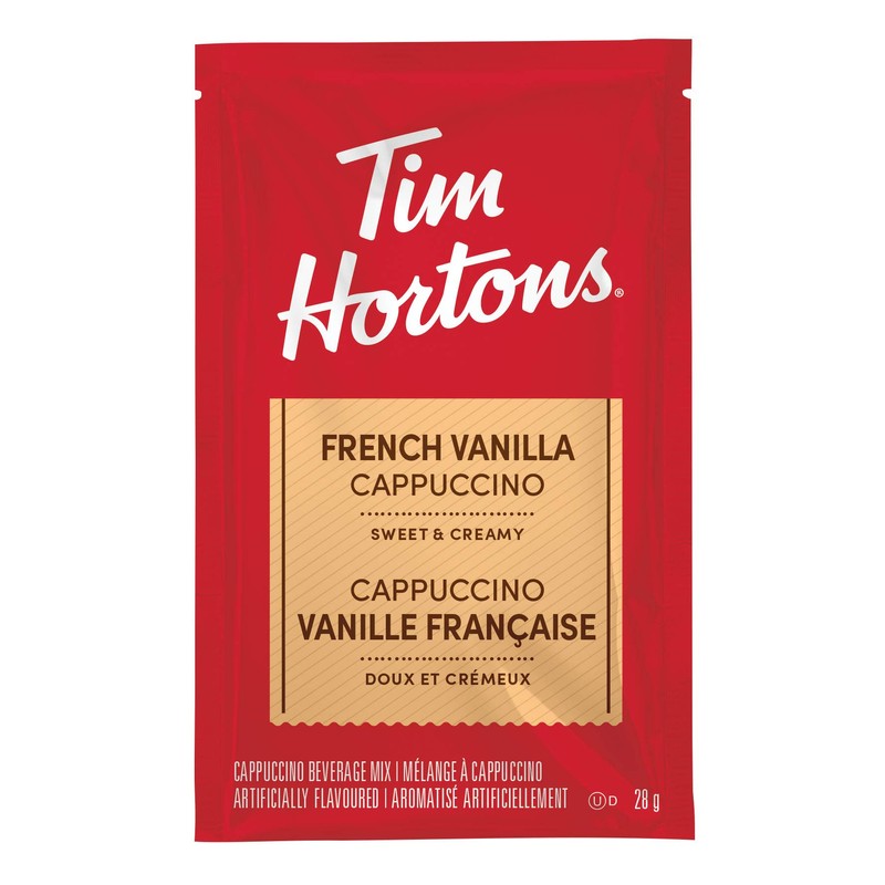 Tim Hortons Mezcla para preparar Cappuccino sabor French Vanilla On