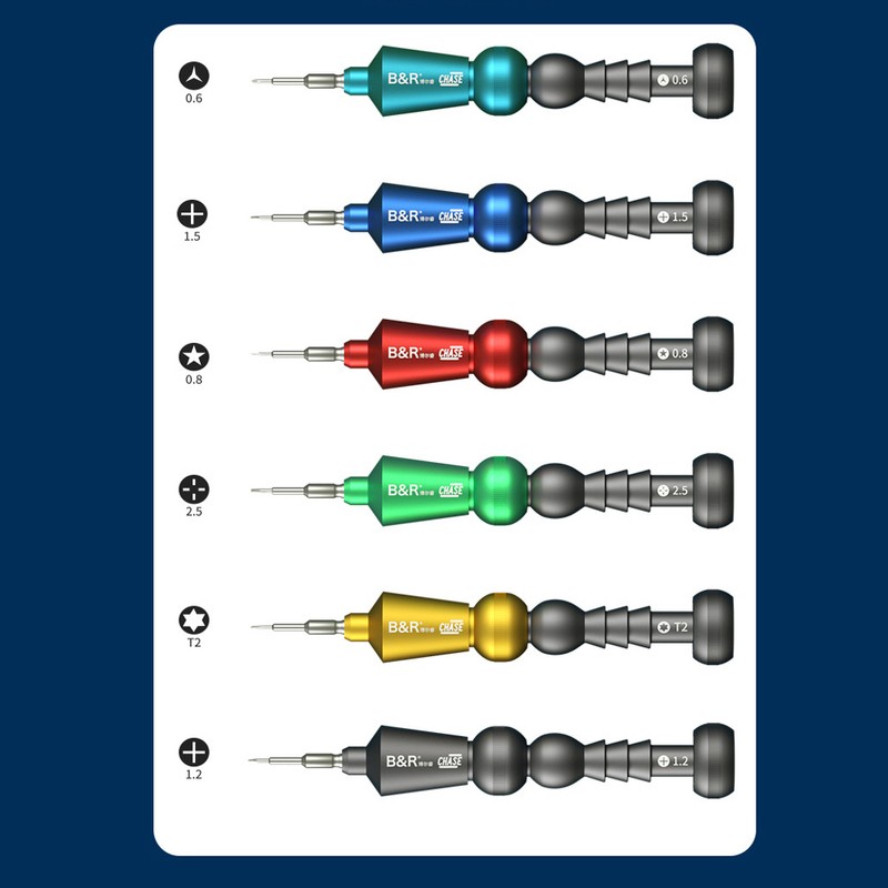Magnetic Screwdriver Mini Multi-Function Screwdriver for Watch Eyeglasses Smartphone Repairing