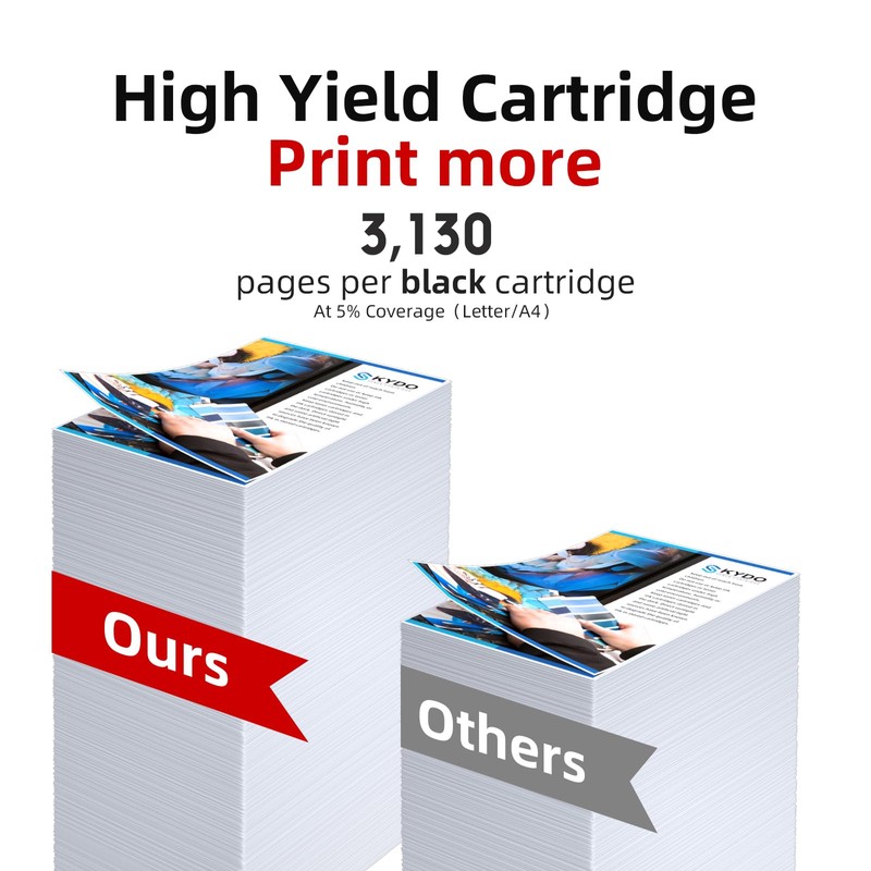 Skydo 067H Black Toner Cartridge Compatible for 067H with chip