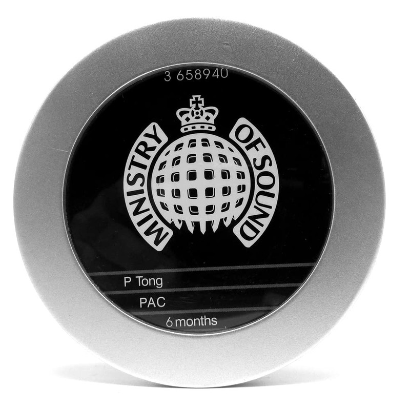 MOS Silver Metal Alloy Aluminium Car License Tax Disc Holder