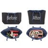 Purse Organizer Insert with Zipper Felt Bag Organizer Handbag Organizer