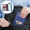 GIKPAX 2 Pack Passport Cover, PU Leather Passport Holder, Travel