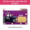 PCIe M.2 Hat for Raspberry Pi 5 NVMe SSD PIP