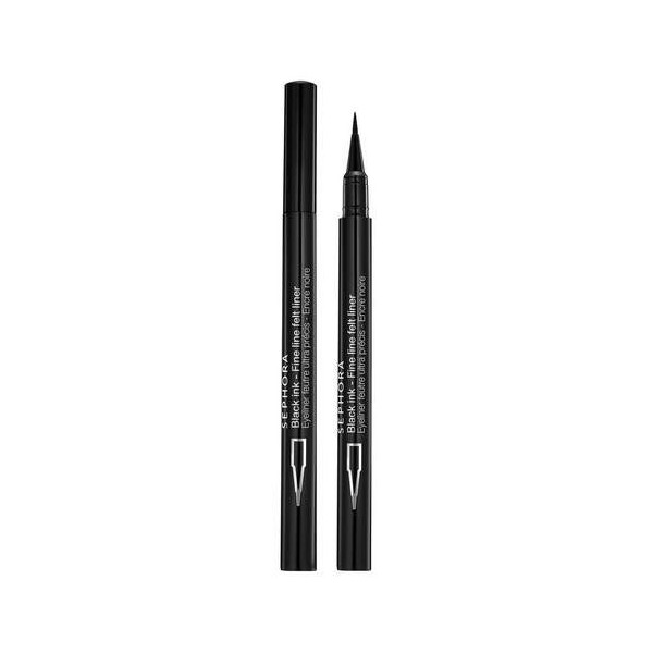 Sephora Collection Fine Line Felt Tip Eyeliner - Black