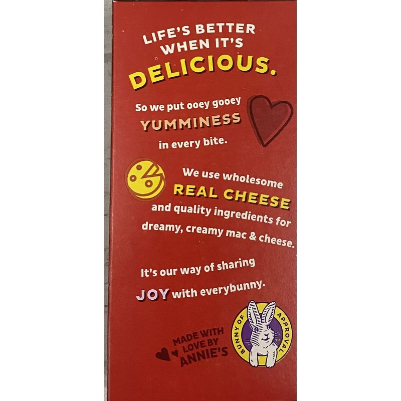 Annie's Macaroni & Cheese PENNE FOUR CHEESE Made With Organic