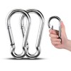 Large Carabiner Clip Hooks, 2pcs 7 inch Carabiners Heavy Duty,