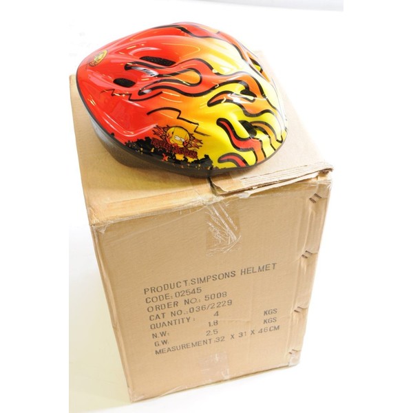 WHOLESALE JOB LOT 4 SIMPSONS BIKE, SKATE BOARDERS, INLINE SKATE