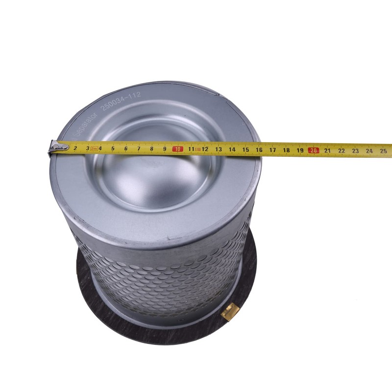 WQSING 250034-112 Air Oil Separator Element Compatible with Sullair Air