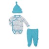 KicKee Pants Kimono Newborn Gift Set with Elephant Box (Newborn,