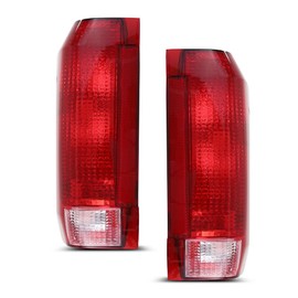 PIT66 Tail Lights Compatible With Ford F150 Bronco 1990-1996 /Fit F250 F350 1990-1997 Left Driver And Right Passenger Side