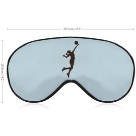 Soft Travel Sleep Eye Mask, Compact Lightweight Accessory for Travel and Daily Use - Volleyball Woman Player Sleep Mask