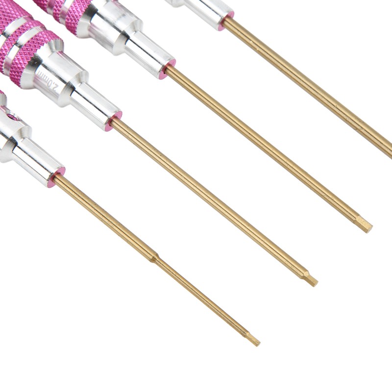 4Pcs Hex Driver Wrench Set 1.5mm 2.0mm 2.5mm 3.0mm RC