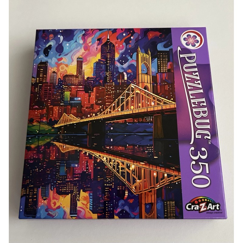 Cra-z-art.com New Puzzle New York City Skyline 350 Pieces 20"