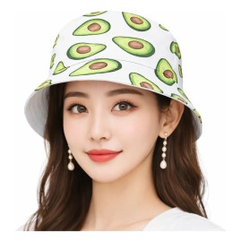 Sombrero Bucket Mujer Estampado Moda Verano Playa