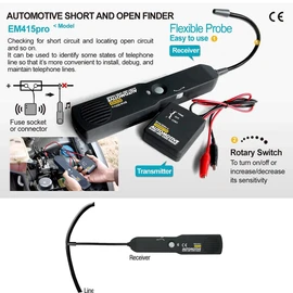 EM415Pro Automotive Electrical Openand Short Finder Circuit Tester DC 6-42V Car Repair Cable Circuit Wire Tracker