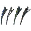 Set of 4 Combo 4 Styles Alligator Hair Clips Beakclip