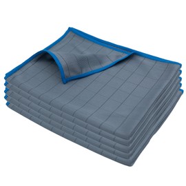 renideo Car Carbon Microfibre Glass Cloth - Cary - Premium Window Cloth for Professional Windscreen Cleaning, Pack of 5 Carbon Cloths for Streak-Free Shine, 50 x 40 cm