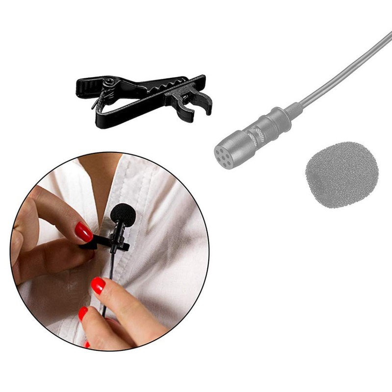 Microphone Clip, Microphone Holder, Tie Pin Type, For Pin Microphones,
