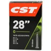 CST 071503 Black 28 Bicycle Inner Tube 700 x 18/25