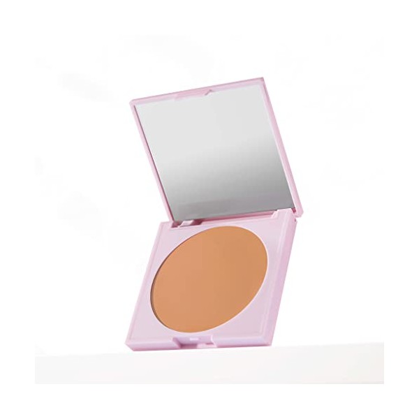 Mally Beauty The Anti-Powder Tinted Finishing Brightener, Light Mally Beauty The Anti-Powder Tinted Finishing Brightener Powder, Medium- Matte Finish, Brightens complexion and Blurs imperfections