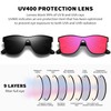 DUBERY Fashion Polarized Sunglasses for Women Men 100% UV Protection