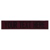 Custom Uniform Name Tapes Solid Colors. Made in The U.S.A.