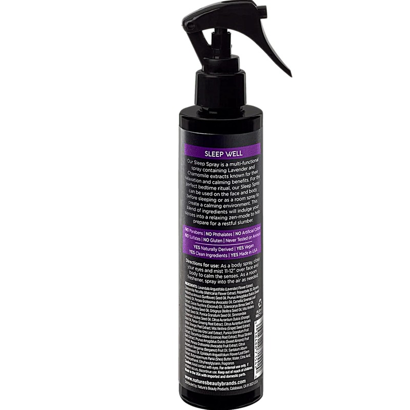 Nature's Beauty Lavender Chamomile Sleep Spray Multi-Pack - Sleep Well